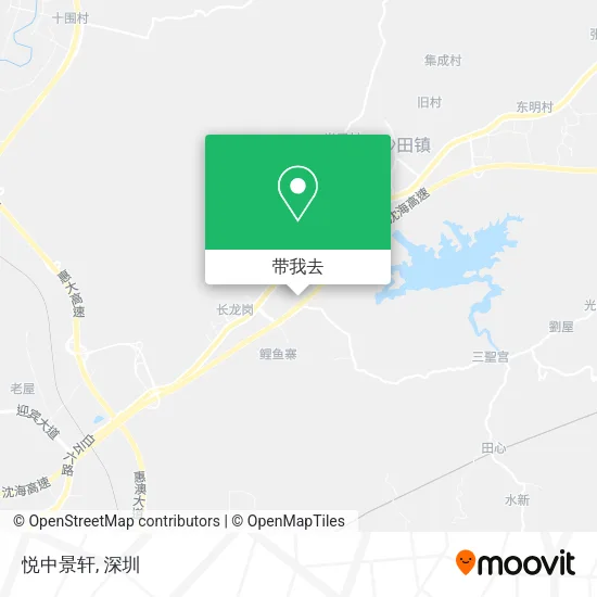悦中景轩地图