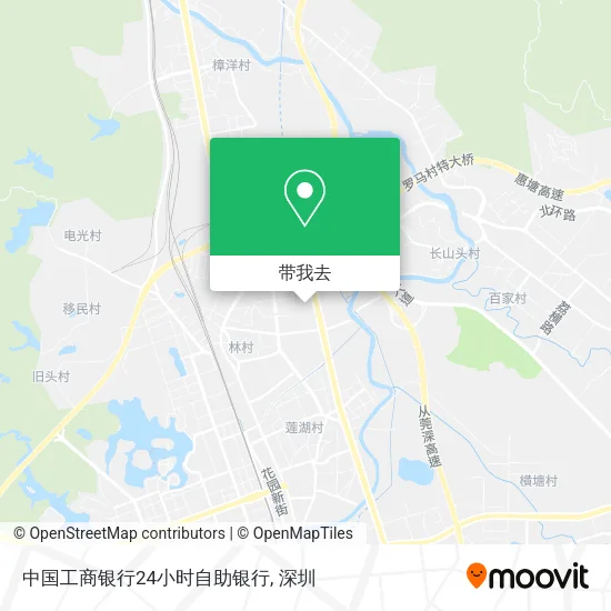 中国工商银行24小时自助银行地图
