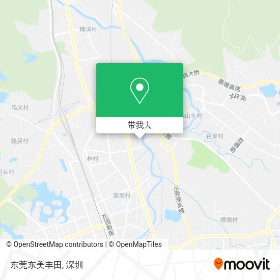 东莞东美丰田地图