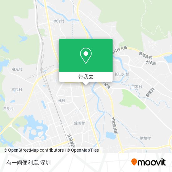 有一间便利店地图