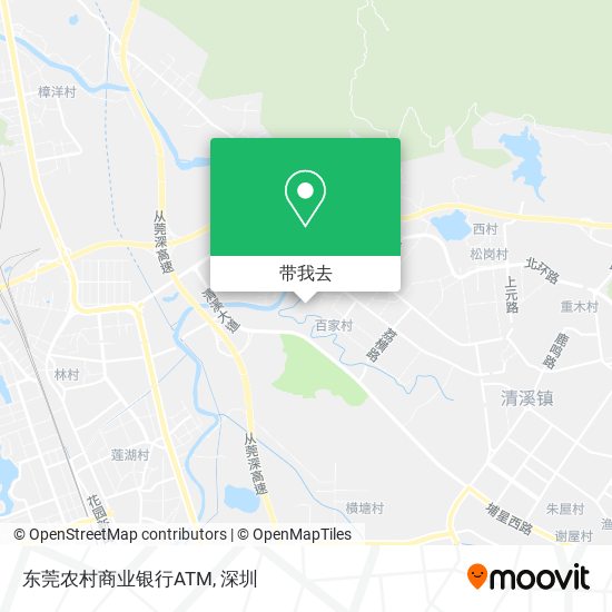 东莞农村商业银行ATM地图