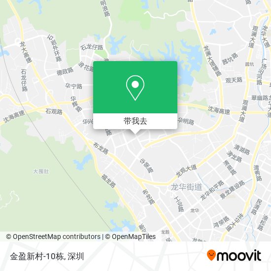 金盈新村-10栋地图