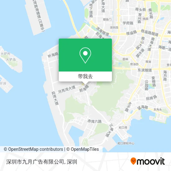 深圳市九月广告有限公司地图