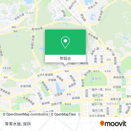 菁菁水族地图