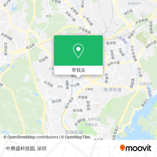 中腾盛科技园地图