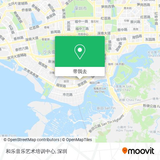 和乐音乐艺术培训中心地图