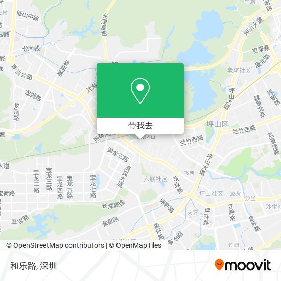 和乐路地图