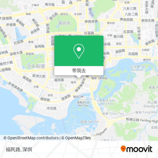 福民路地图