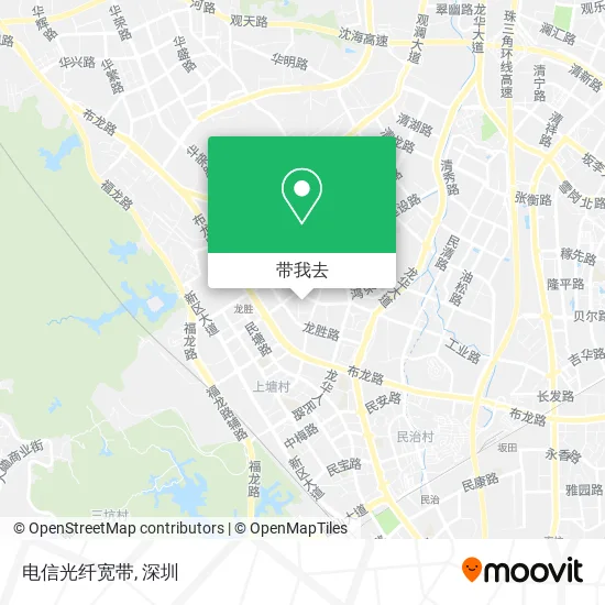 电信光纤宽带地图