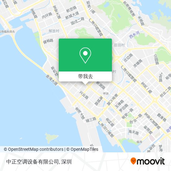 中正空调设备有限公司地图