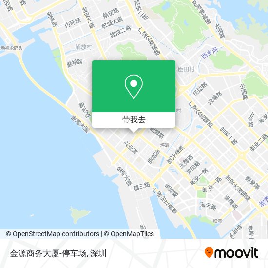 金源商务大厦-停车场地图