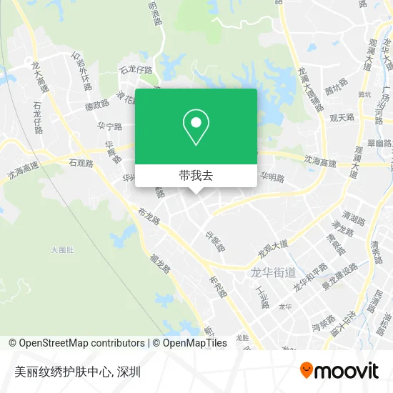 美丽纹绣护肤中心地图