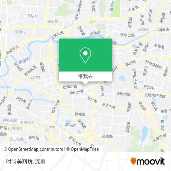 时尚美丽坊地图