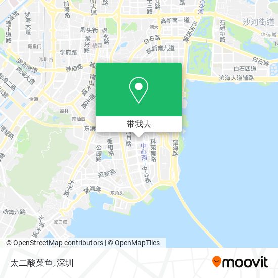 太二酸菜鱼地图