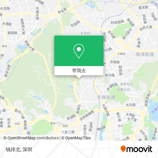 钱排北地图