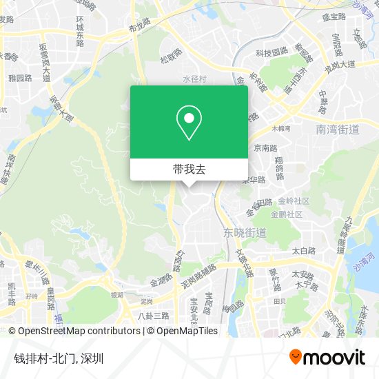 钱排村-北门地图