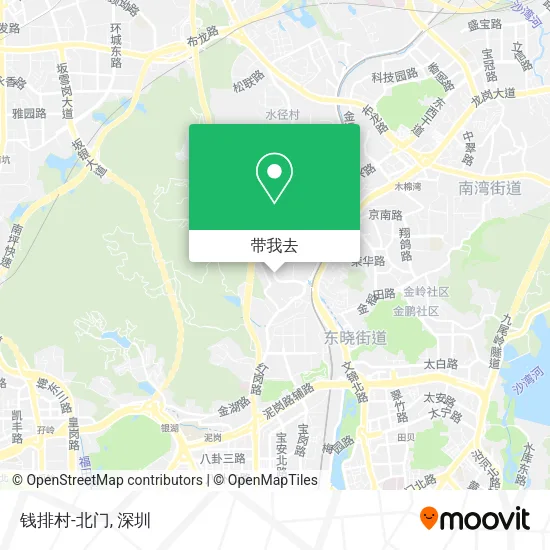 钱排村-北门地图