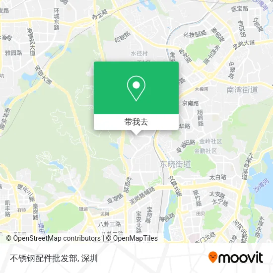 不锈钢配件批发部地图