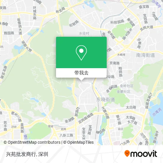 兴苑批发商行地图