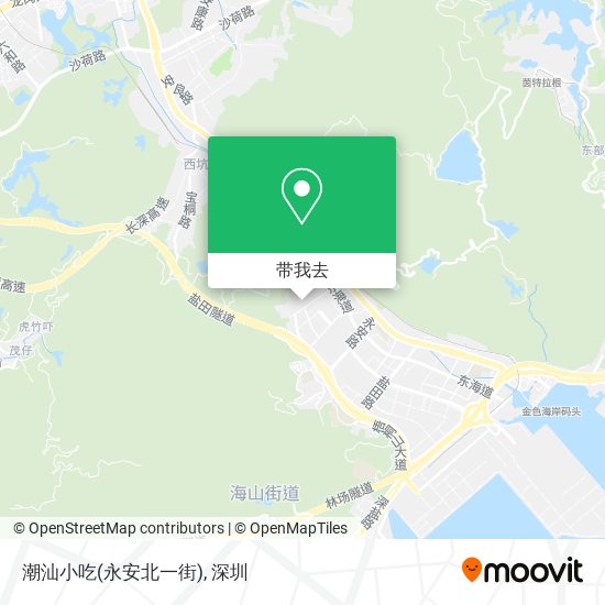 潮汕小吃(永安北一街)地图