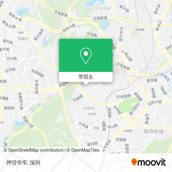 押贷学车地图