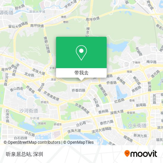 听泉居总站地图