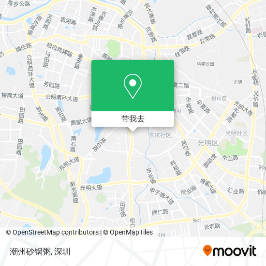 潮州砂锅粥地图