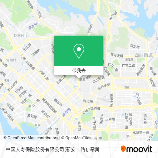 中国人寿保险股份有限公司(新安二路)地图