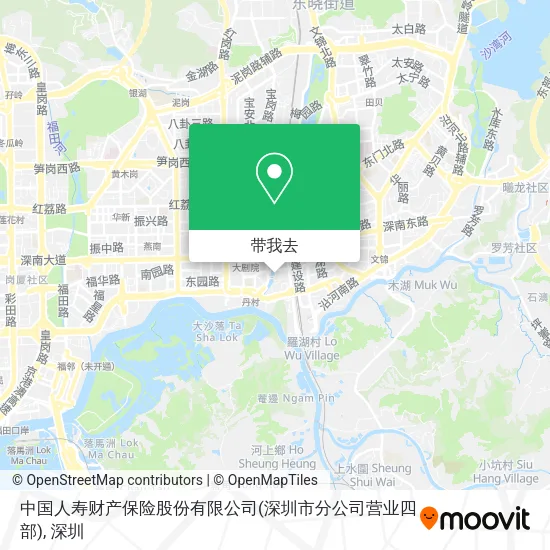中国人寿财产保险股份有限公司(深圳市分公司营业四部)地图