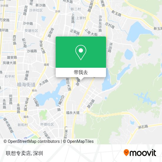 联想专卖店地图