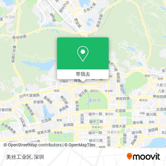 美丝工业区地图