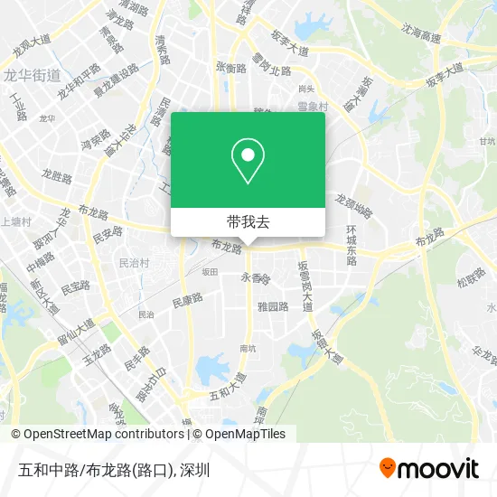 五和中路/布龙路(路口)地图