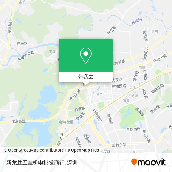 新龙胜五金机电批发商行地图