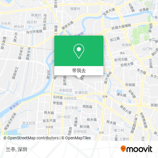 兰亭地图
