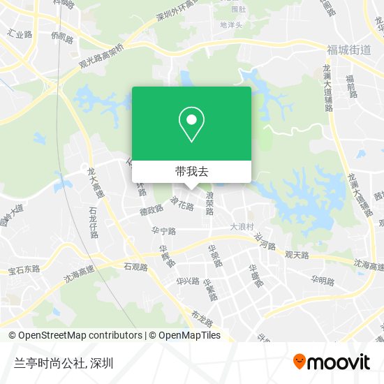 兰亭时尚公社地图