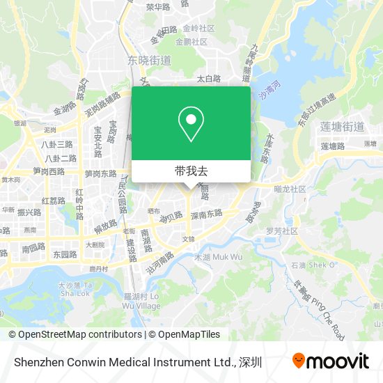 Shenzhen Conwin Medical Instrument Ltd.地图