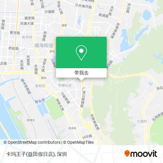 卡玛王子(益田假日店)地图