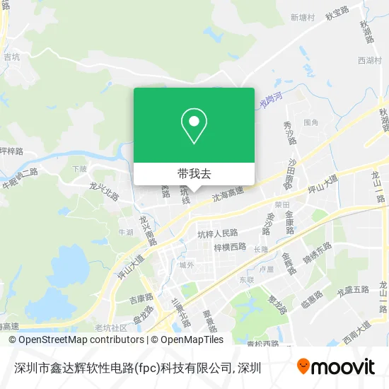 深圳市鑫达辉软性电路(fpc)科技有限公司地图