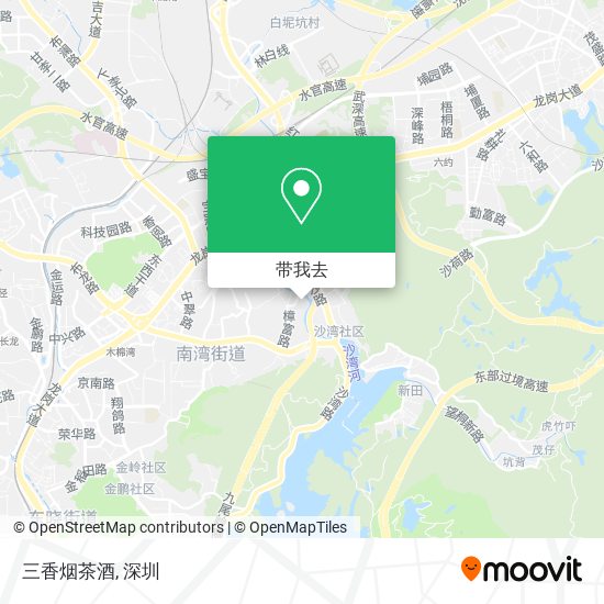 三香烟茶酒地图