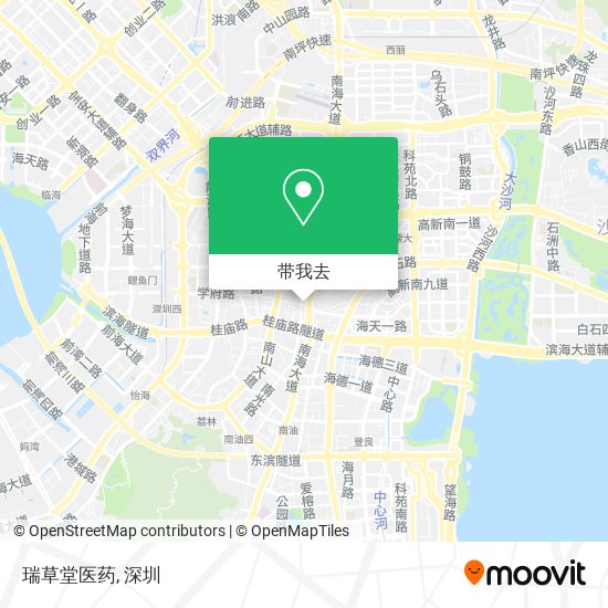 瑞草堂医药地图