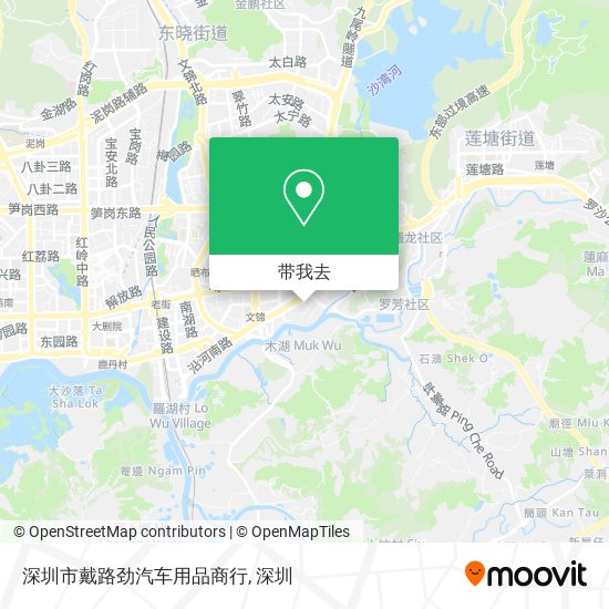 深圳市戴路劲汽车用品商行地图