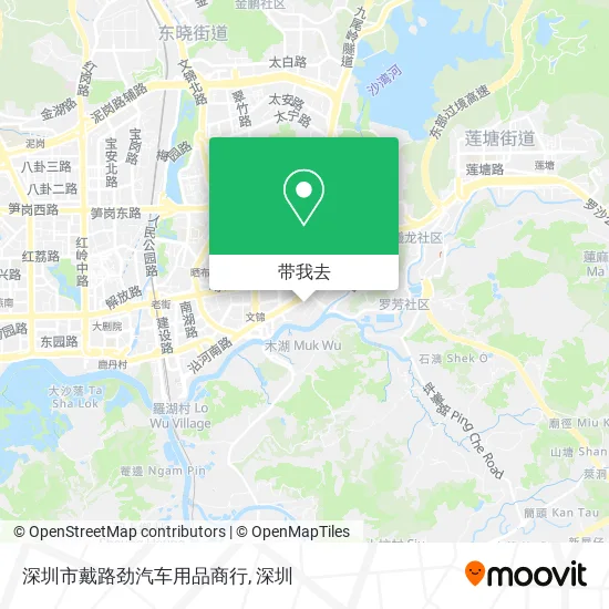 深圳市戴路劲汽车用品商行地图