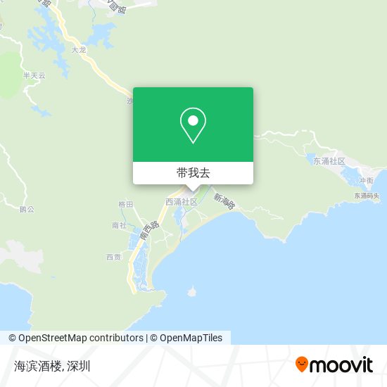 海滨酒楼地图