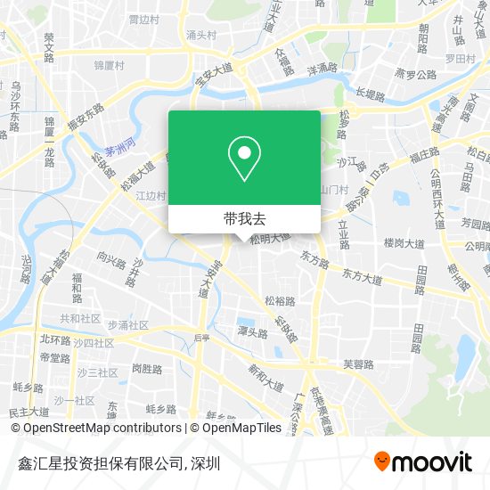 鑫汇星投资担保有限公司地图
