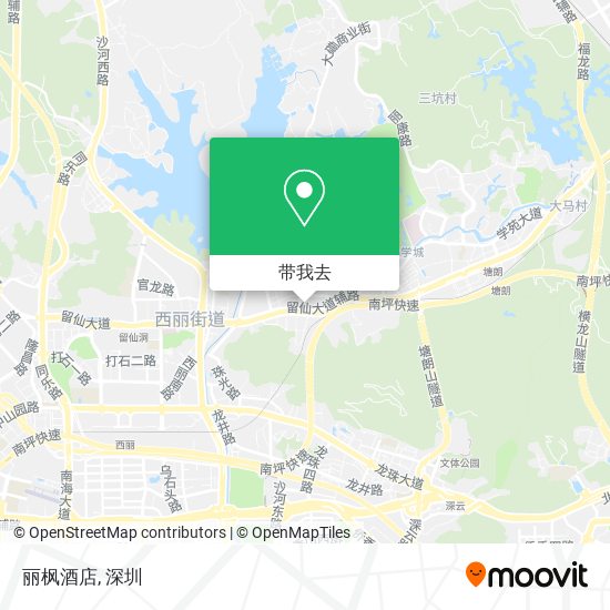 丽枫酒店地图