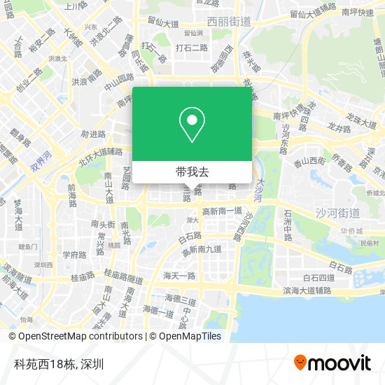 科苑西18栋地图