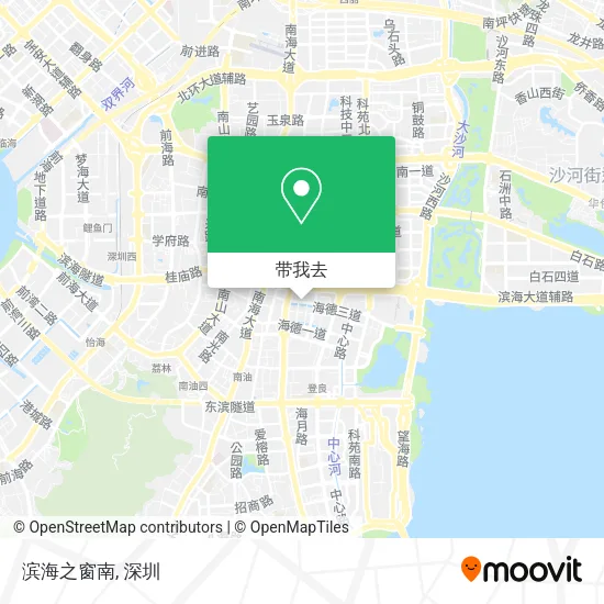 滨海之窗南地图