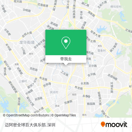 迈阿密全球百大俱乐部地图