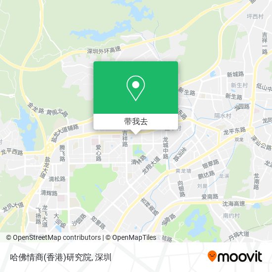 哈佛情商(香港)研究院地图