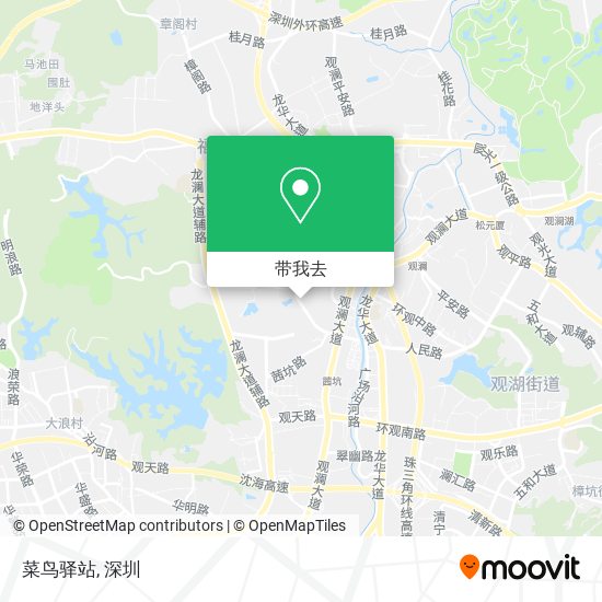 菜鸟驿站地图